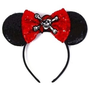 Women’s Disney Inspired Pirates of the Caribbean Minnie Ears - NWT